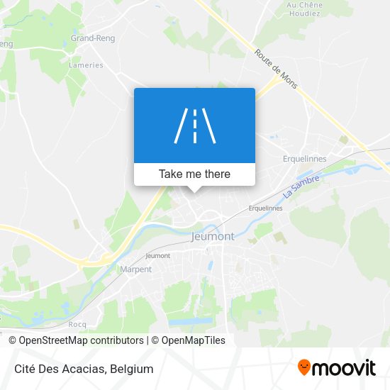 Cité Des Acacias plan