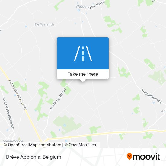Drève Appionia plan