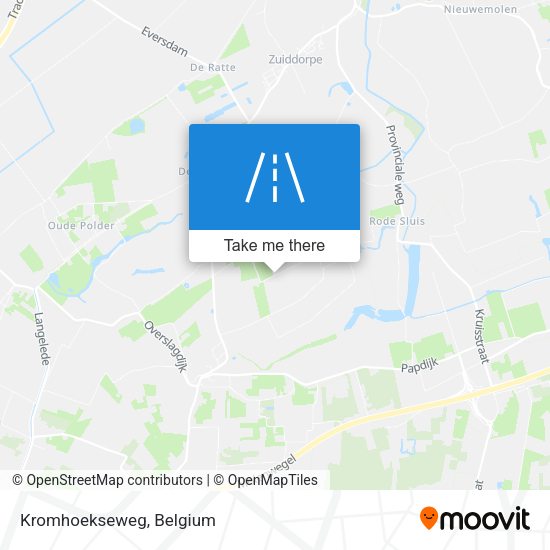 Kromhoekseweg map