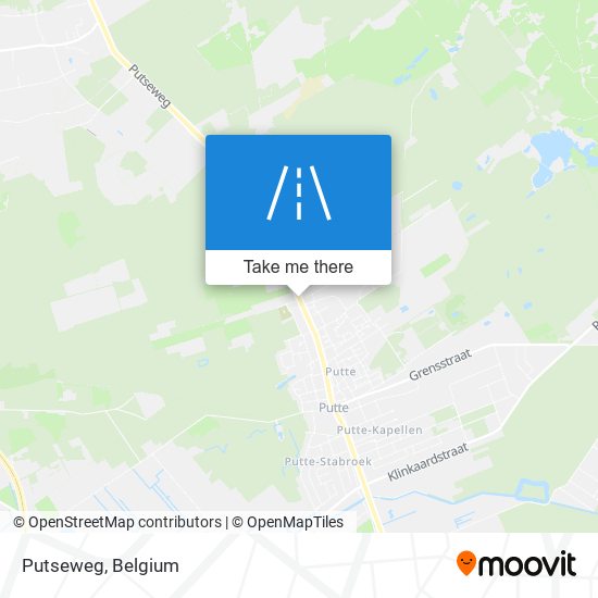 Putseweg map