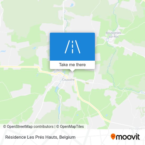 Résidence Les Prés Hauts plan