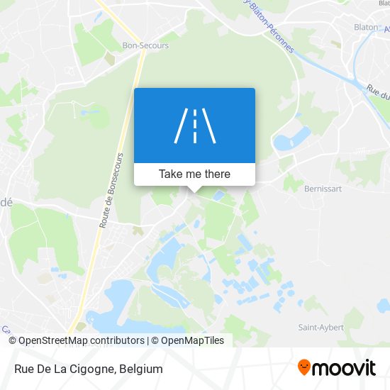 Rue De La Cigogne plan