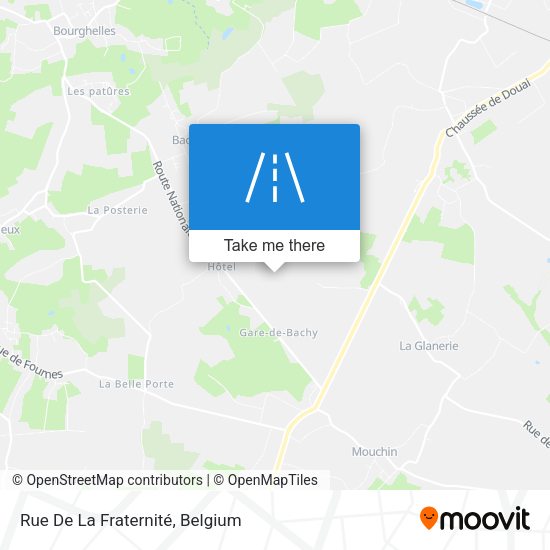 Rue De La Fraternité map