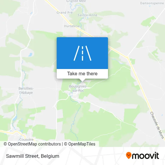 Sawmill Street map