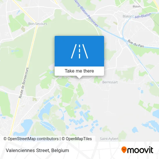 Valenciennes Street map