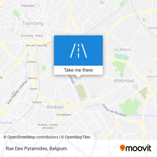 Rue Des Pyramides plan