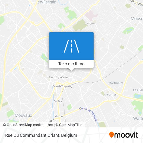 Rue Du Commandant Driant map