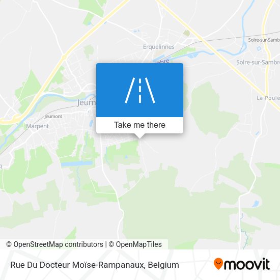 Rue Du Docteur Moïse-Rampanaux plan