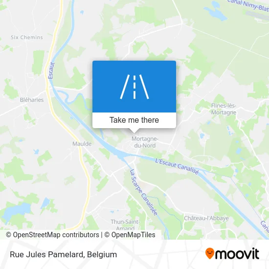 Jules Pamelard Street map