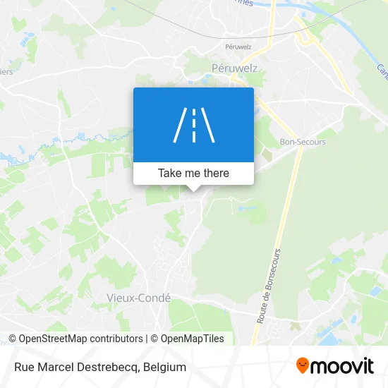 Marcel Destrebecq Street map