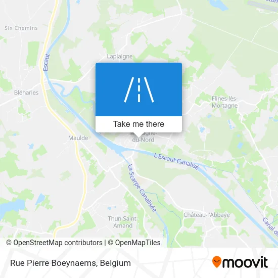 Pierre Boeynaems Street map