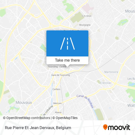 Rue Pierre Et Jean Dervaux map
