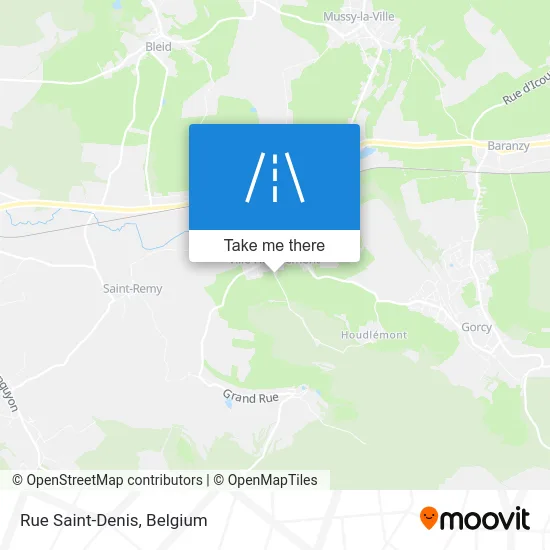 Saint-Denis Street map