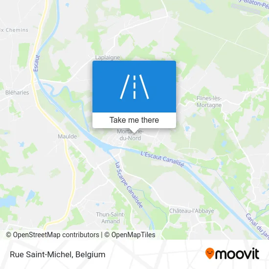 Saint-Michel Street map