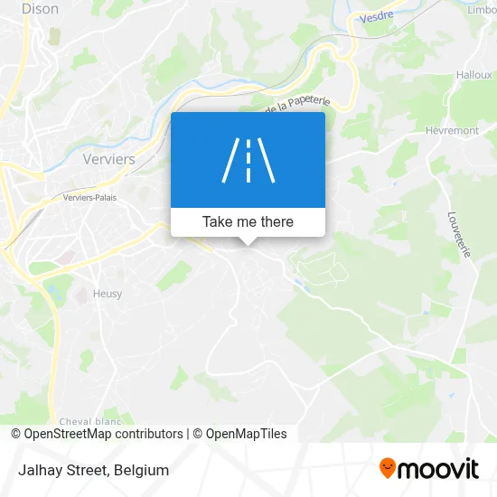 Jalhay Street map