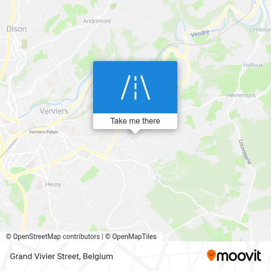 Grand Vivier Street map