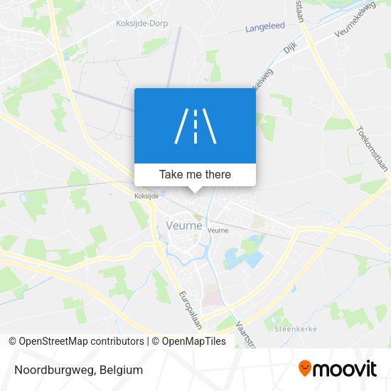 Noordburgweg map