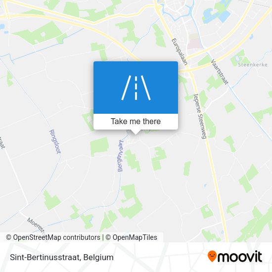 Sint-Bertinusstraat plan
