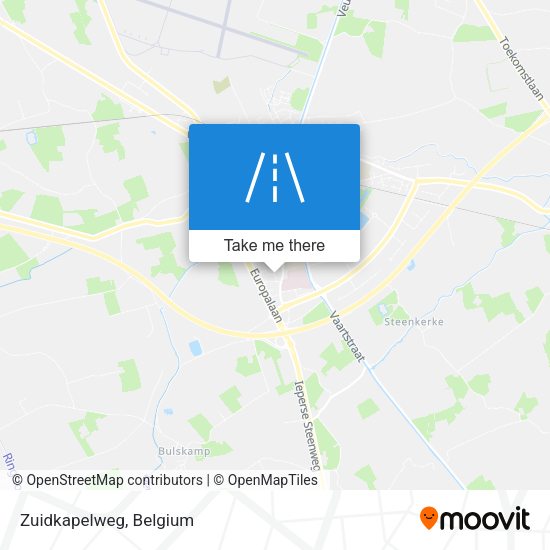 Zuidkapelweg map