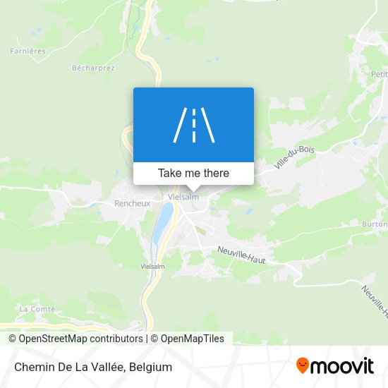 Chemin De La Vallée plan