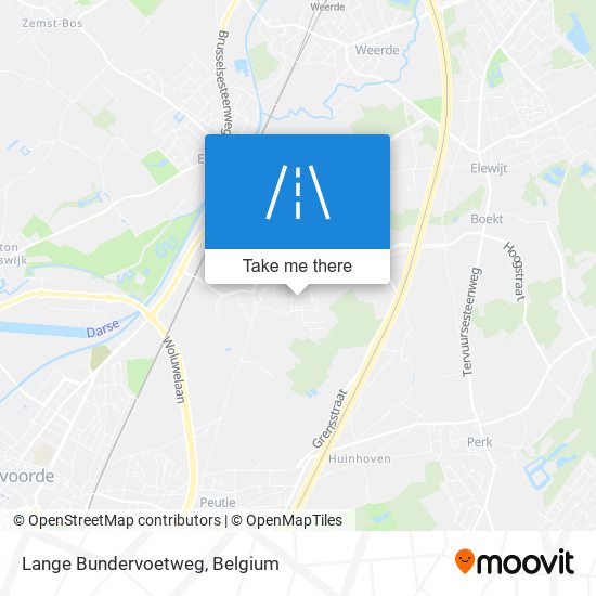 Lange Bundervoetweg plan