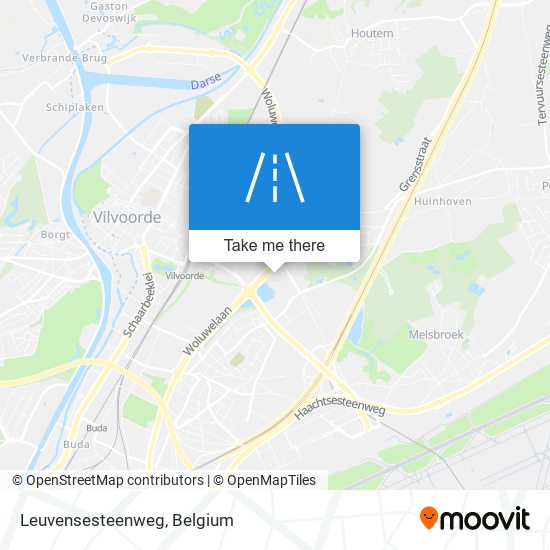 Leuvensesteenweg map