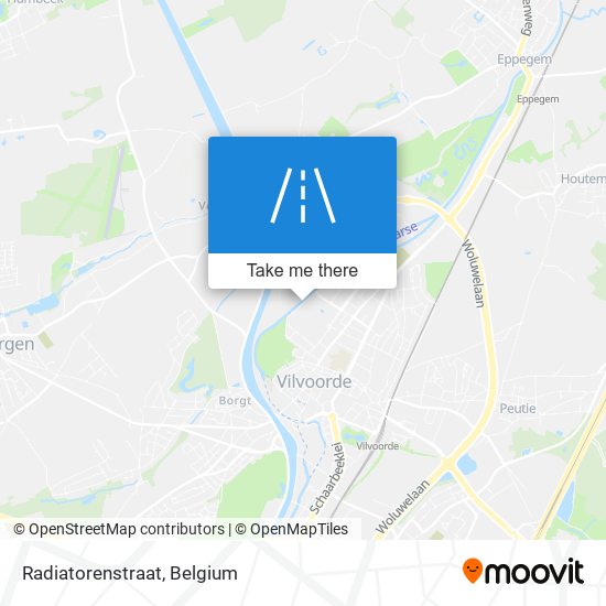 Radiatorenstraat map