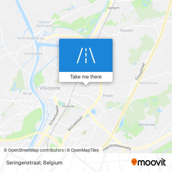 Seringenstraat map