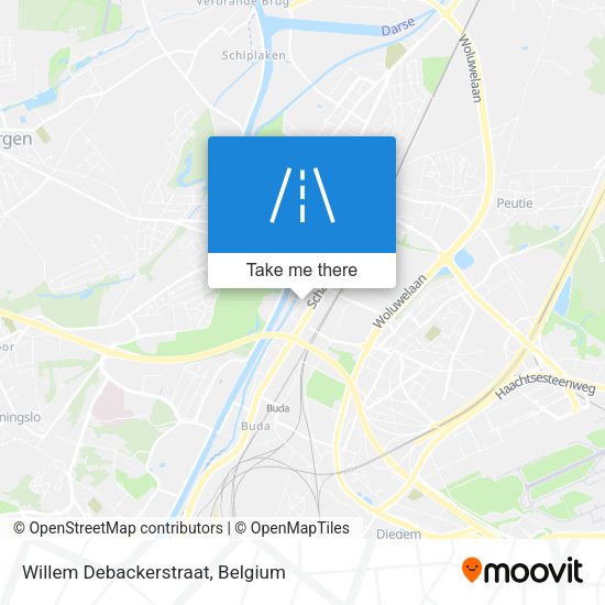 Willem Debackerstraat plan