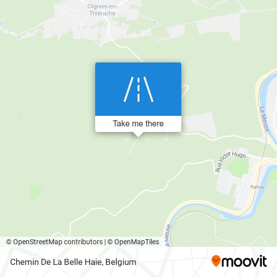Chemin De La Belle Haie map