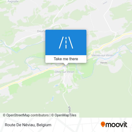 Route De Néviau plan