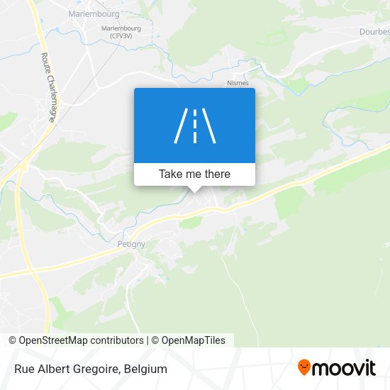 Rue Albert Gregoire map