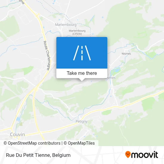 Rue Du Petit Tienne map