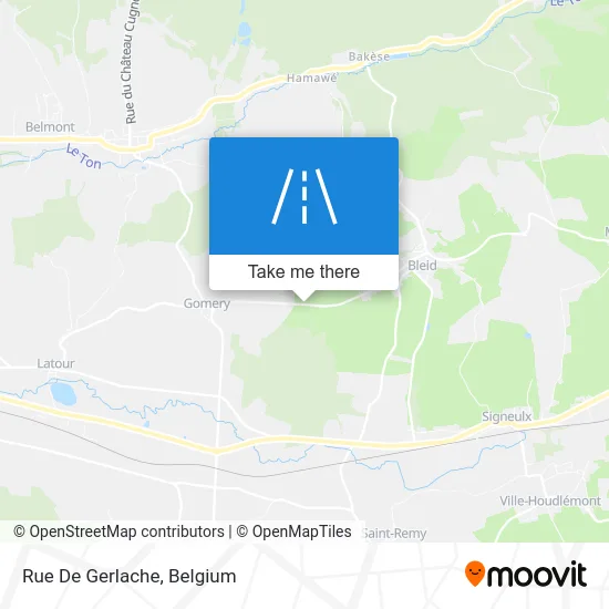 De Gerlache Street map