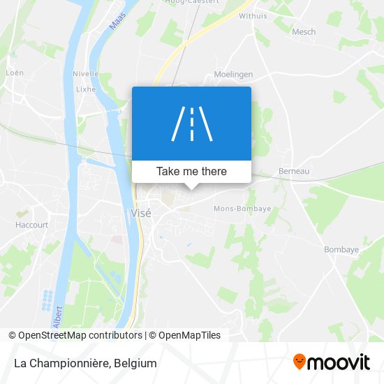 La Championnière map