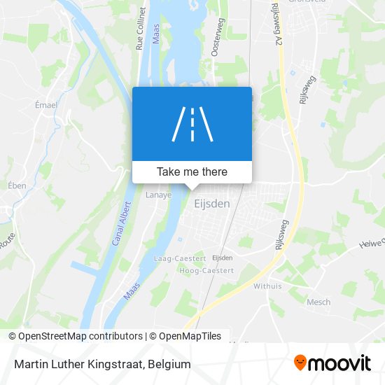 Martin Luther Kingstraat map