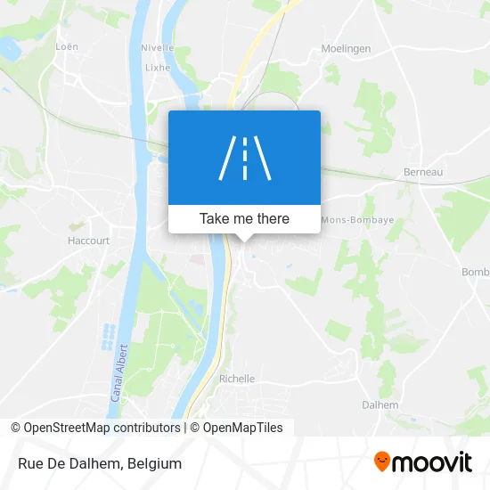 Dalhem Street map