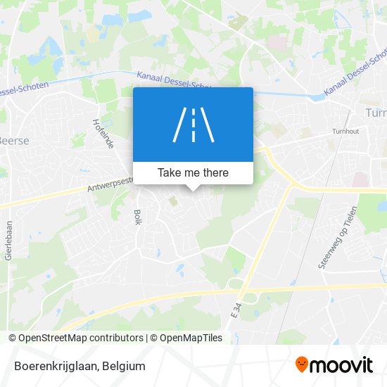 Boerenkrijglaan plan