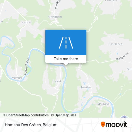 Hameau Des Crêtes plan
