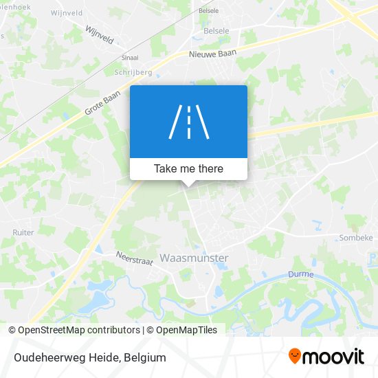 Oudeheerweg Heide map