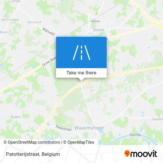 Patotterijstraat map