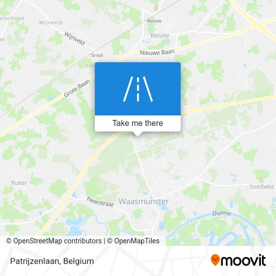Patrijzenlaan map