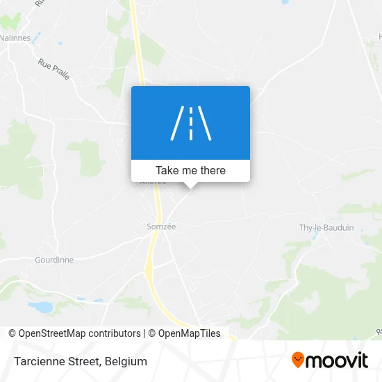 Tarcienne Street map