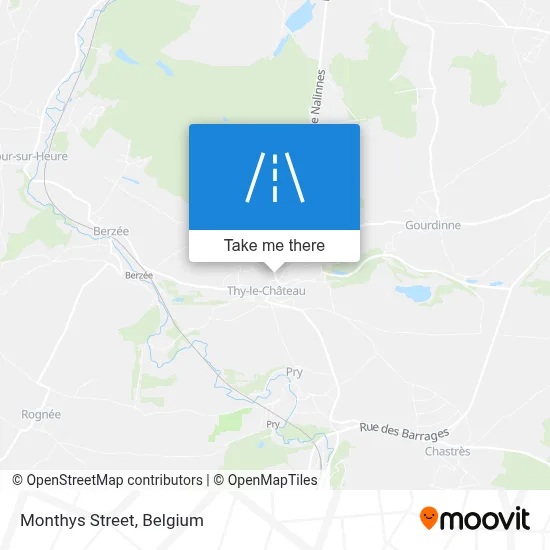 Monthys Street map