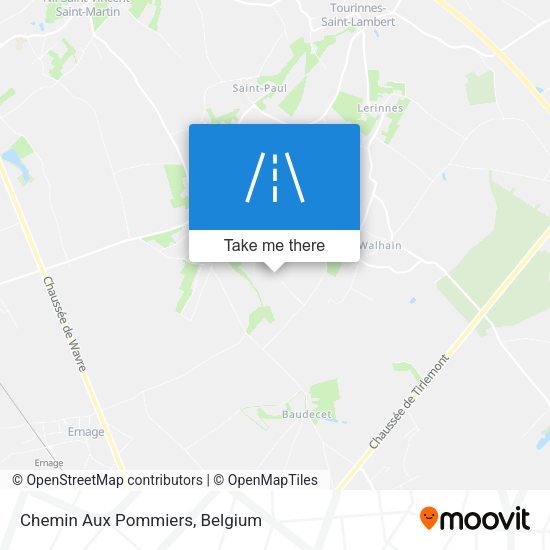 Chemin Aux Pommiers plan