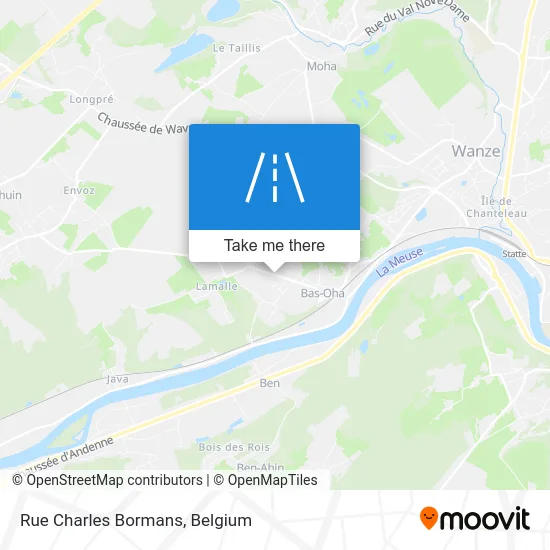 Charles Bormans Street map