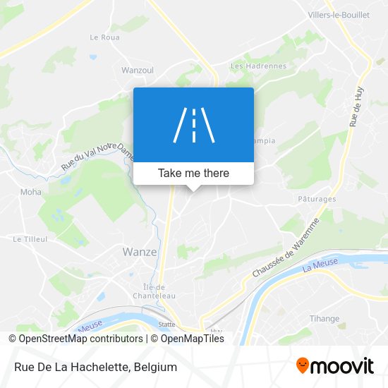 Rue De La Hachelette plan