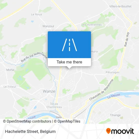 Hachelette Street map