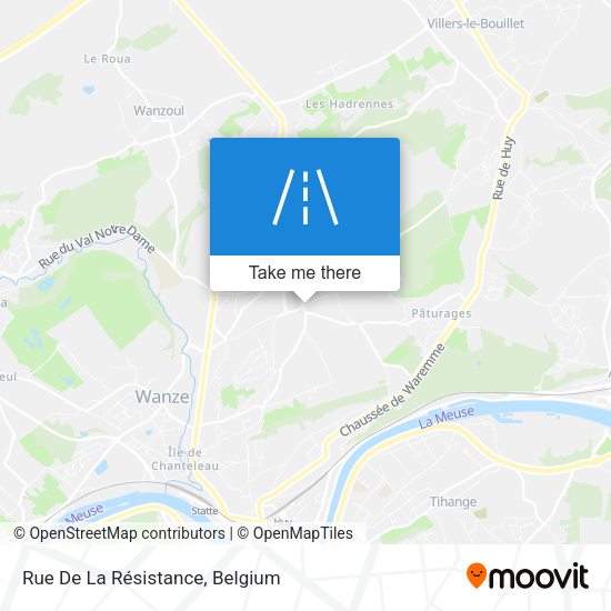 Rue De La Résistance plan