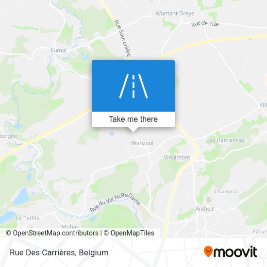 Rue Des Carrières map